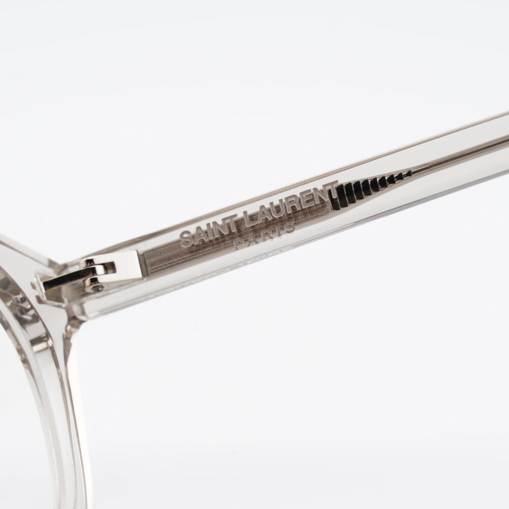 Saint Laurent SL471 004 Round Eyeglasses Transparent Beige 53mm Frame - Picture 7 of 10